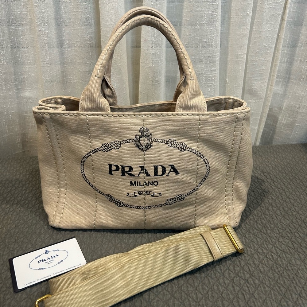 Prada Beige Crossbody Bag